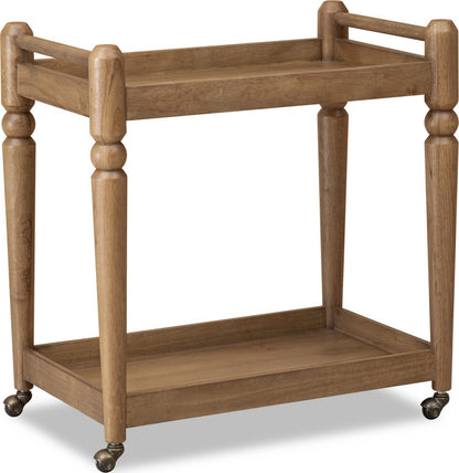 Modus Furniture - Langley Bar Cart - Cabin Glow - WD2D80 view 1