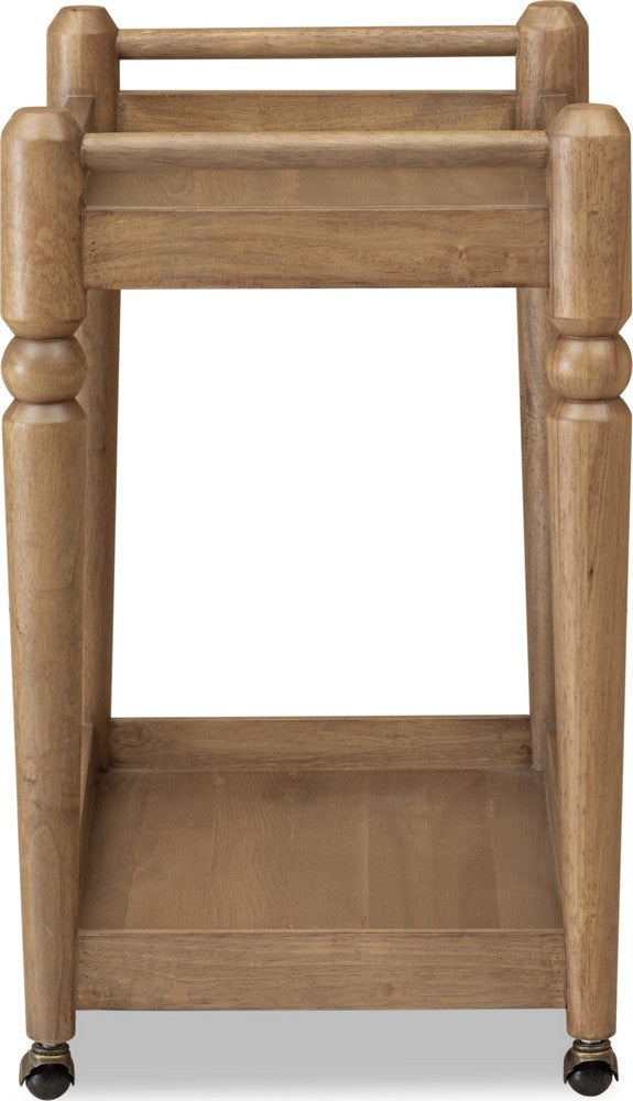Modus Furniture - Langley Bar Cart - Cabin Glow - WD2D80 view 4