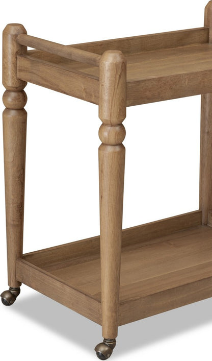 Modus Furniture - Langley Bar Cart - Cabin Glow - WD2D80 view 6