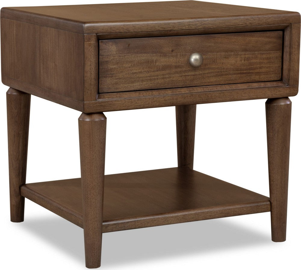 Modus Furniture - Langley End Table - Aut Forest - WDZX22 view 1