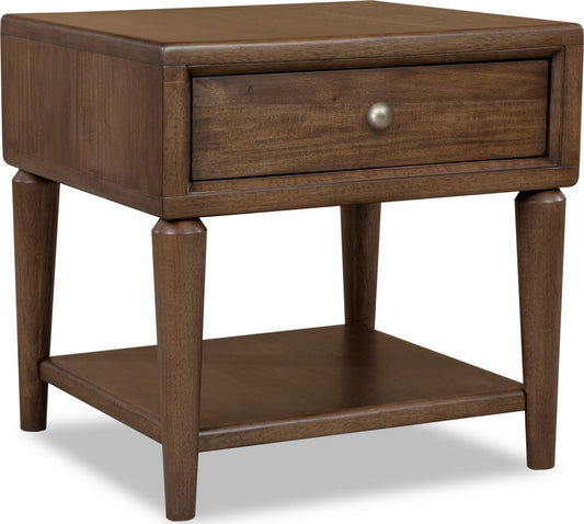 Modus Furniture - Langley End Table - Aut Forest - WDZX22 view 1