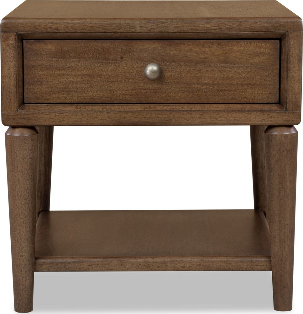 Modus Furniture - Langley End Table - Aut Forest - WDZX22 view 2