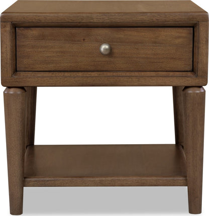 Modus Furniture - Langley End Table - Aut Forest - WDZX22 view 2
