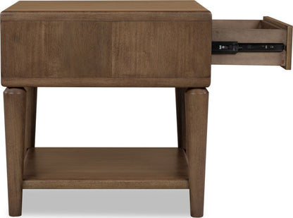 Modus Furniture - Langley End Table - Aut Forest - WDZX22 view 3