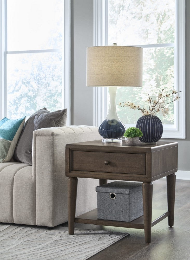 Modus Furniture - Langley End Table - Aut Forest - WDZX22 view 4