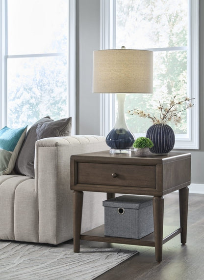 Modus Furniture - Langley End Table - Aut Forest - WDZX22 view 4