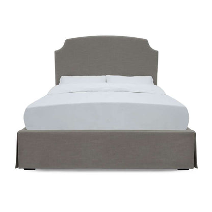 Modus Furniture - Laurel California King-Size Upholstered Skirted Storage Panel Bed in Wheat - CBC3J65_CLOSEOUT veiw 5