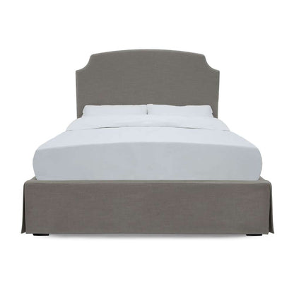 Modus Furniture - Laurel Full-Size Upholstered Skirted Storage Panel Bed in Wheat - CBC3J45_CLOSEOUT veiw 5