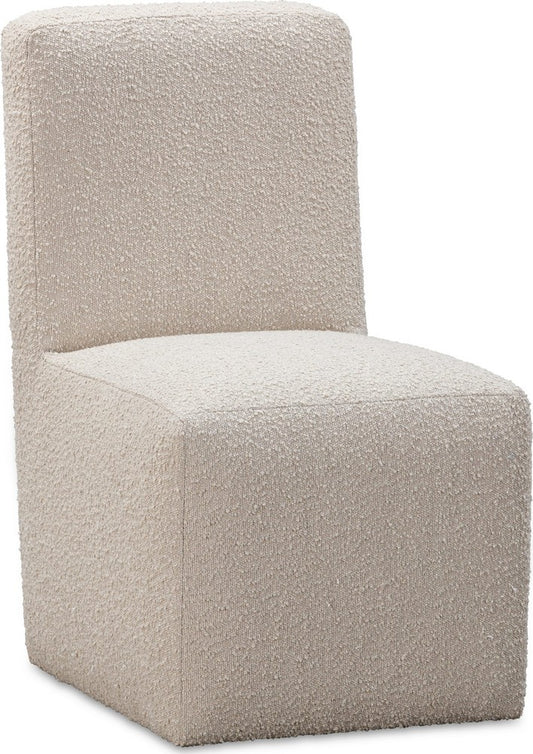 Modus Furniture - Liv Fully Upholstered Dining Chair in Brun Boucle - QHTP64B_1 view 1