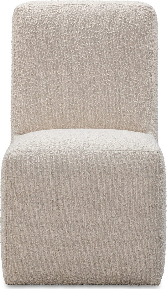 Modus Furniture - Liv Fully Upholstered Dining Chair in Brun Boucle Set of 2 - QHTP64B_2 view 2