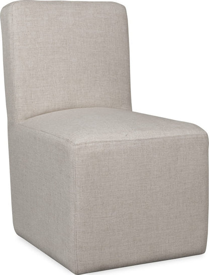 Modus Furniture - Liv Fully Upholstered Dining Chair in Natural Linen Set of 2 - QHTP64A_2 view 1