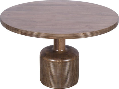 Modus Furniture - Liyana Solid Wood Round Dining Table in Natural Tan - PJRT60 view 1