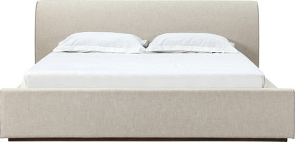 Modus Furniture - Louis King-size Upholstered Platform Bed in Natural Linen (2026) - MQMWN7 view 2