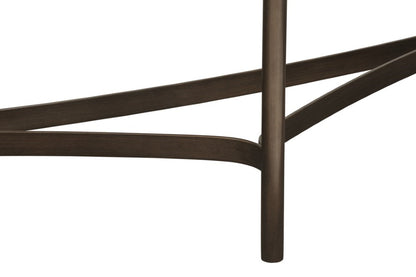 Modus Furniture - Lyon Semi-circular Concrete and Metal Console Table - A89423 veiw 5