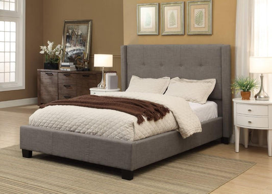 Modus Furniture - Madeleine Queen-size Wingback Platform Storage Bed - 3ZH3D57 veiw 1