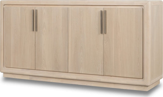 Modus Furniture - Magnolia 4 Door Wooden Sideboard in Daffodil - TKXE78 view 1