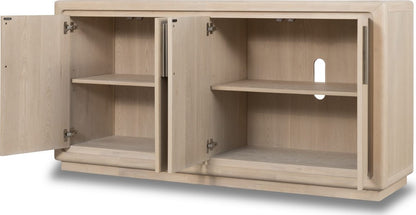 Modus Furniture - Magnolia 4 Door Wooden Sideboard in Daffodil - TKXE78 view 3