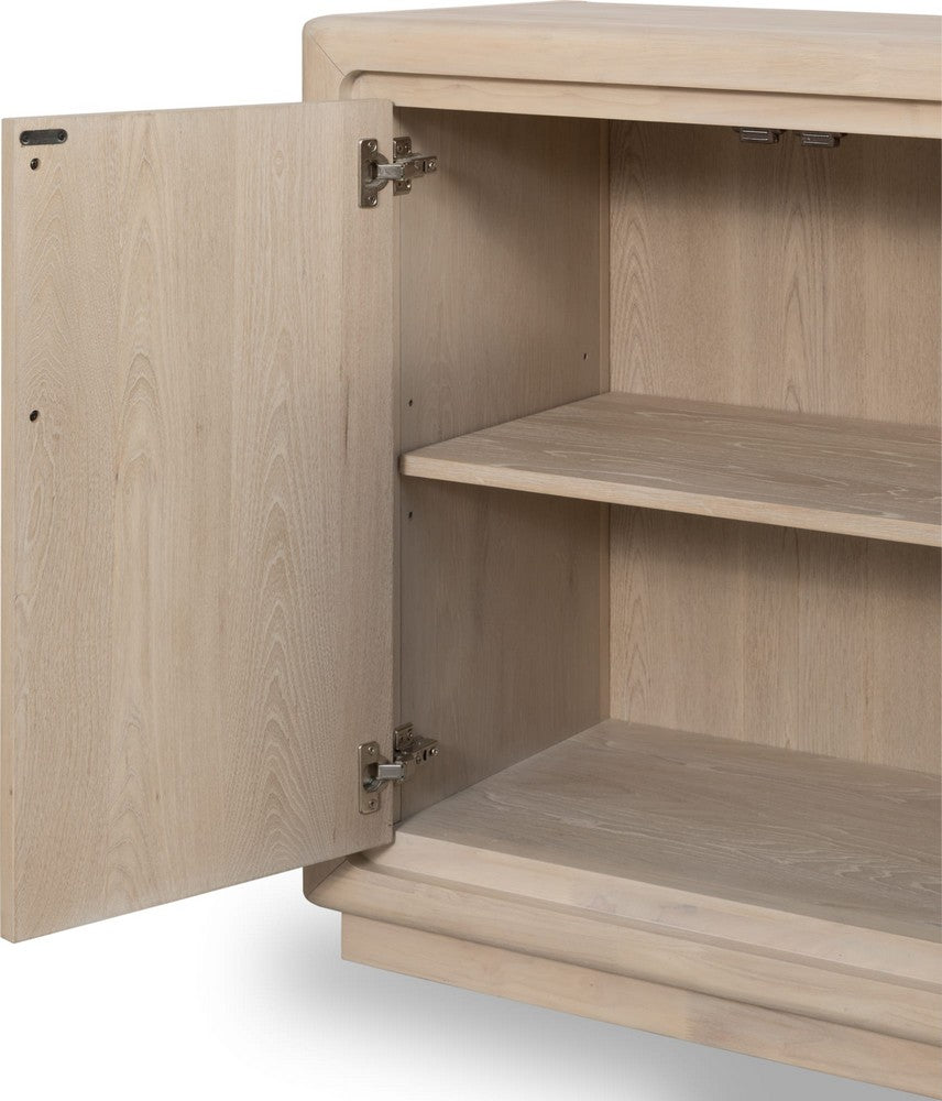 Modus Furniture - Magnolia 4 Door Wooden Sideboard in Daffodil - TKXE78 view 6