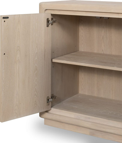 Modus Furniture - Magnolia 4 Door Wooden Sideboard in Daffodil - TKXE78 view 6