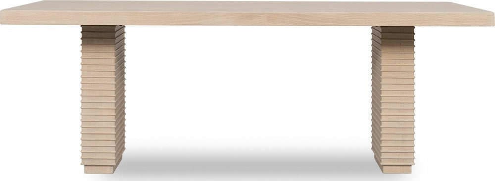 Modus Furniture - Magnolia Double Pedestal Wooden Dining Table in Daffodil - TKXE61 view 1