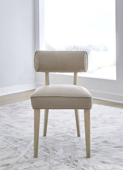 Modus Furniture - Magnolia Wood Frame Upholstered Dining Chair in Brown Sugar Chenille Set of 2 - TKXE63_2 view 6