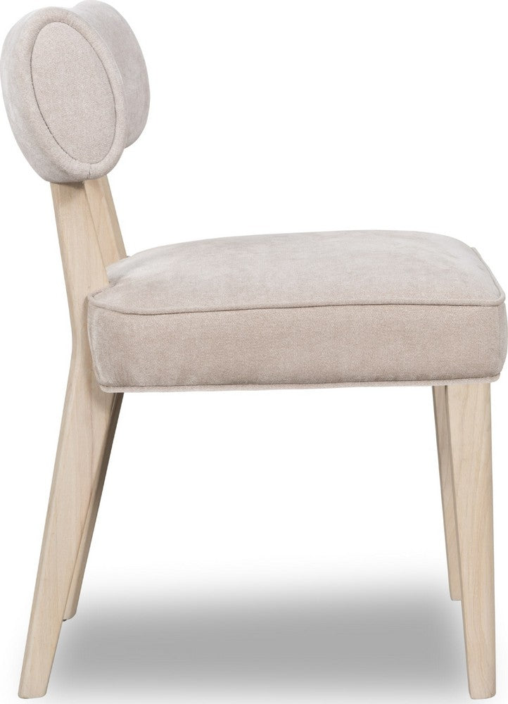 Modus Furniture - Magnolia Wood Frame Upholstered Dining Chair in Brown Sugar Chenille - TKXE63_1 view 3