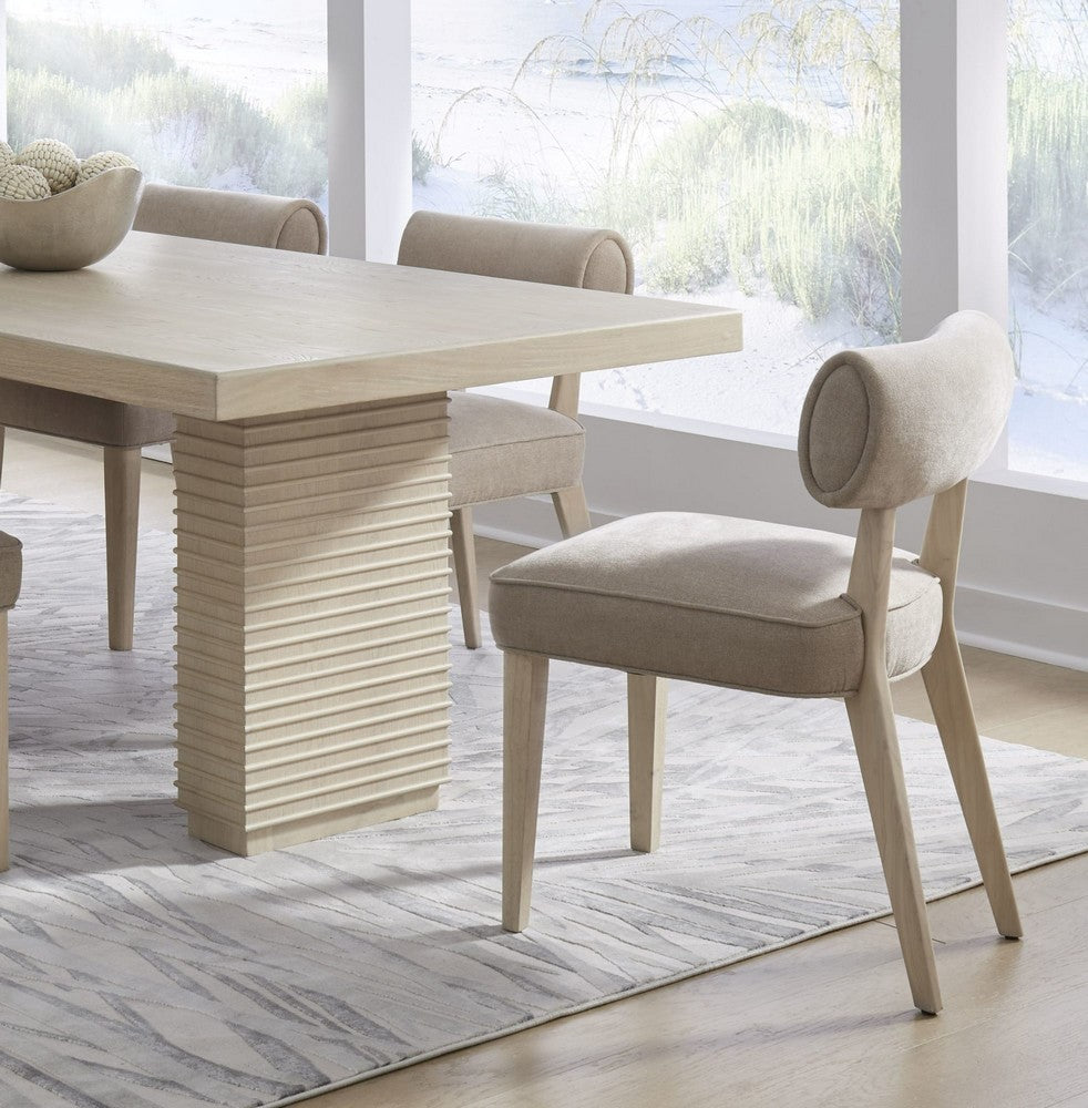 Modus Furniture - Magnolia Wood Frame Upholstered Dining Chair in Brown Sugar Chenille - TKXE63_1 view 6