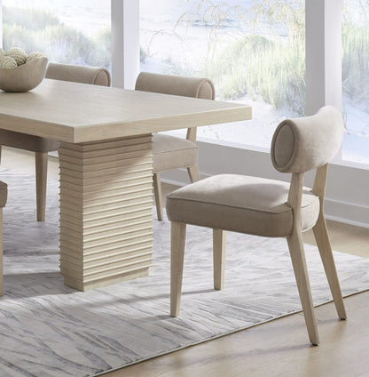 Modus Furniture - Magnolia Wood Frame Upholstered Dining Chair in Brown Sugar Chenille - TKXE63_1 view 6