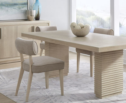 Modus Furniture - Magnolia Wood Frame Upholstered Dining Chair in Brown Sugar Chenille - TKXE63_1 view 7
