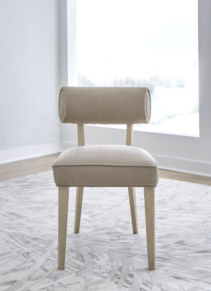 Modus Furniture - Magnolia Wood Frame Upholstered Dining Chair in Brown Sugar Chenille - TKXE63_1 view 8