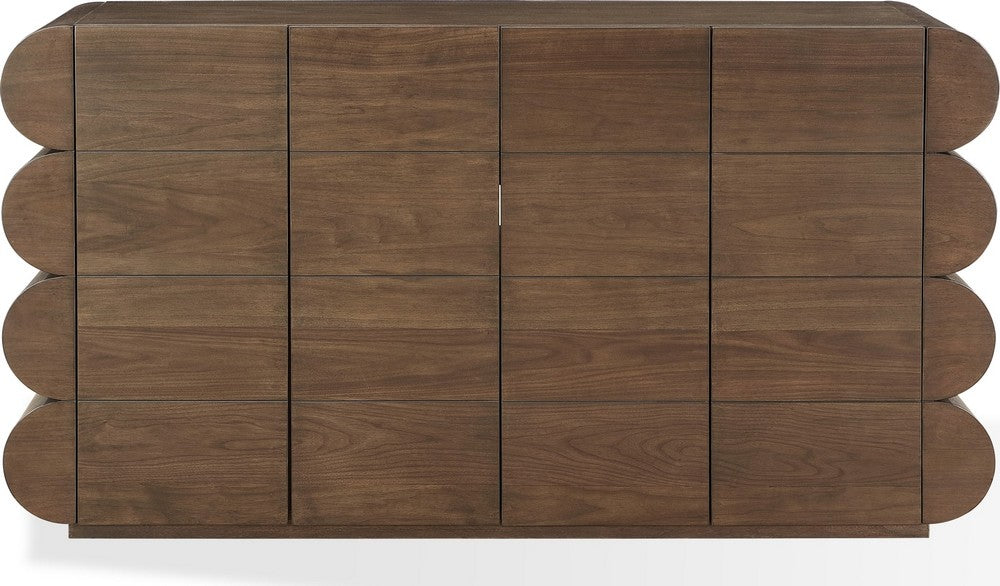 Modus Furniture - Mataranka Four Door Walnut Sideboard in Bistre - UTT678 view 2