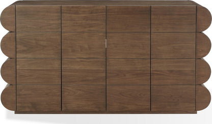 Modus Furniture - Mataranka Four Door Walnut Sideboard in Bistre - UTT678 view 2
