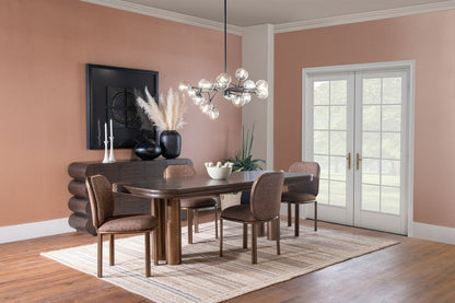 Modus Furniture - Mataranka Four Door Walnut Sideboard in Bistre - UTT678 view 6