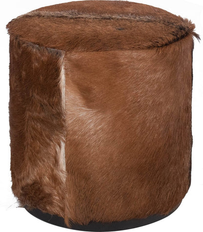 Modus Furniture - Matola Small Rd Ottoman - Acrn - TSXR88S view 2