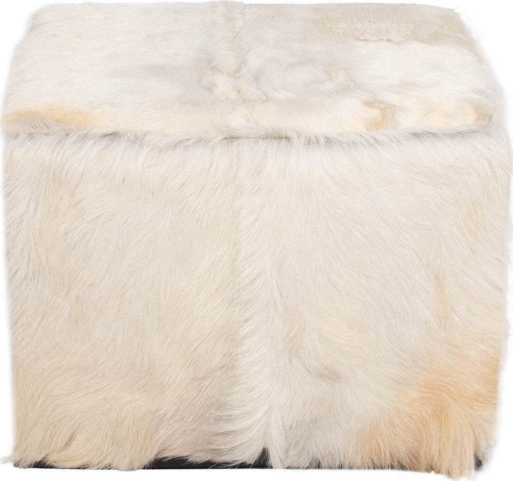 Modus Furniture - Matola Sq Ottoman - Macadamia - TSXS88 view 2