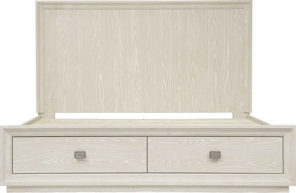 Modus Furniture - Maxime California King-size Two Drawer Footboard Storage Bed In Ash - MSNFJ6 view 5
