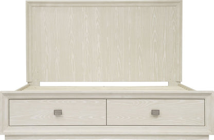 Modus Furniture - Maxime California King-size Two Drawer Footboard Storage Bed In Ash - MSNFJ6 view 5