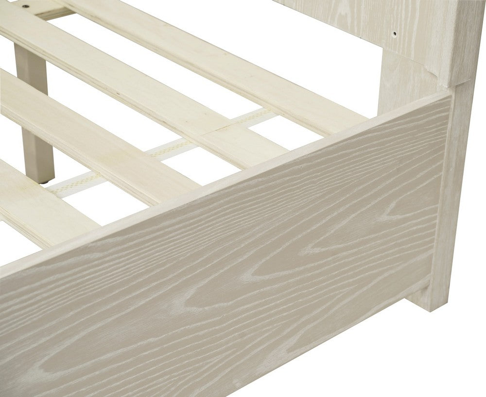 Modus Furniture - Maxime King Platform Bed in Ash - MSNFH7 view 7