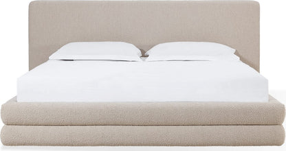 Modus Furniture - Maya Full-size Upholstered Platform Bed in Brun Boucle (2026) - QCTLJ4 view 2