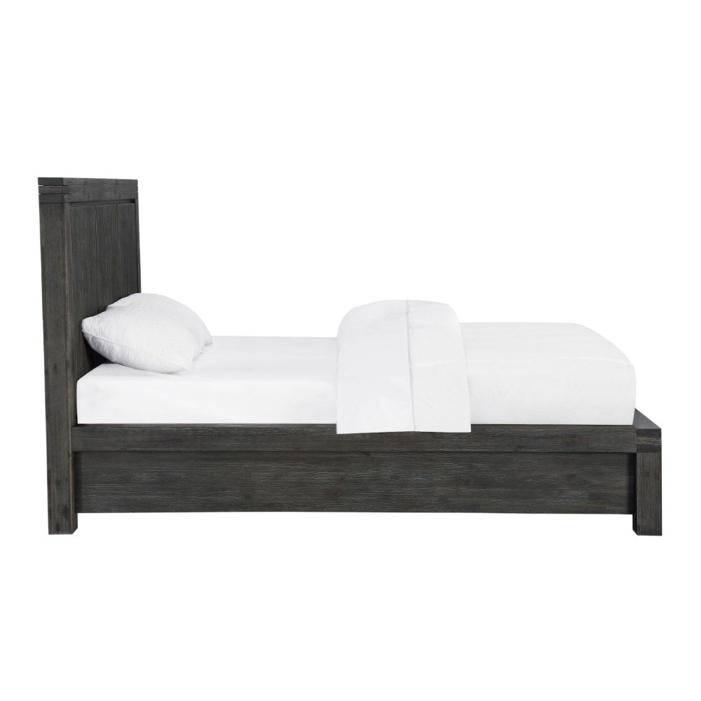 Modus Furniture - Meadow Full-Size Solid Wood Storage Bed in Graphite - 3FT3D4 veiw 5