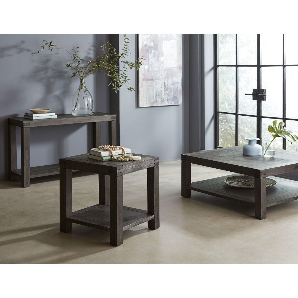 Modus Furniture - Meadow Solid Console Table in Graphite - 3FT323 veiw 2