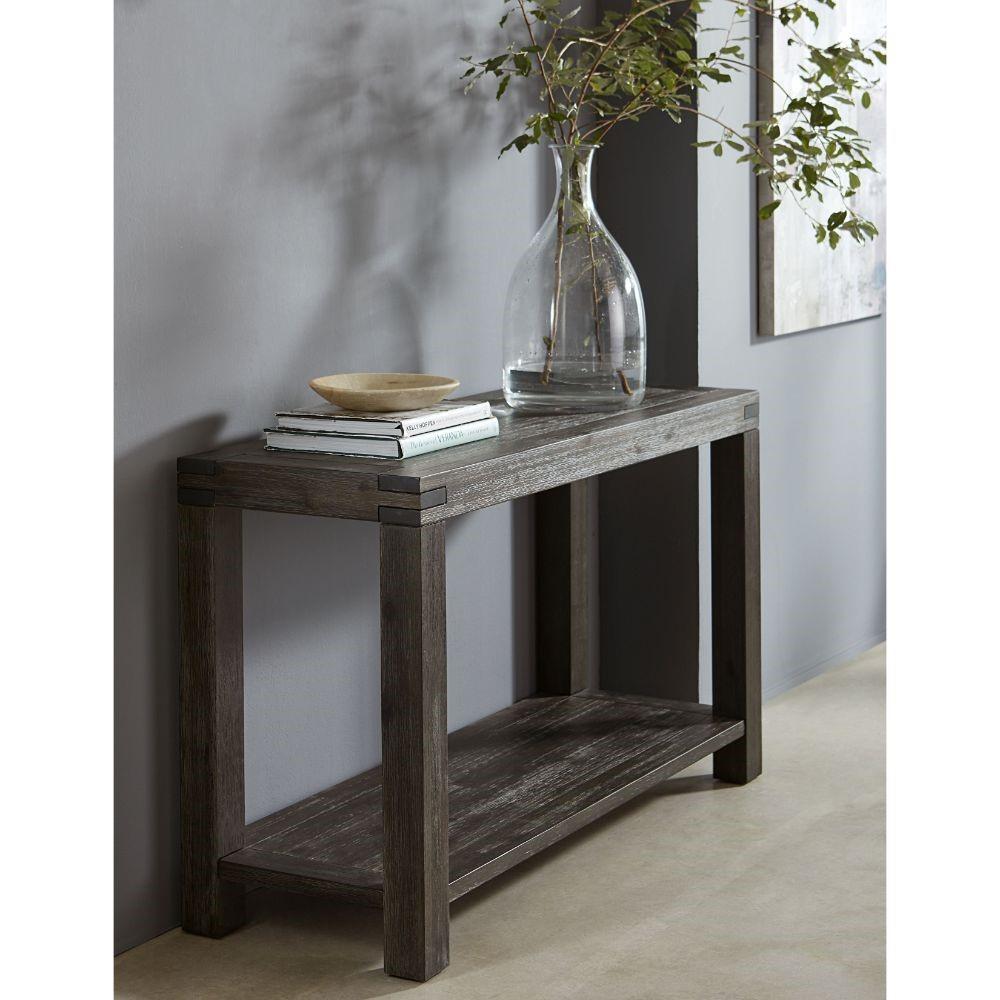 Modus Furniture - Meadow Solid Console Table in Graphite - 3FT323 veiw 6