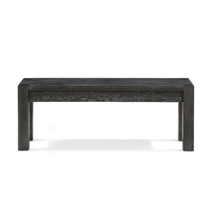 Modus Furniture - Meadow Solid Wood Bench in Graphite - 3FT391 veiw 3