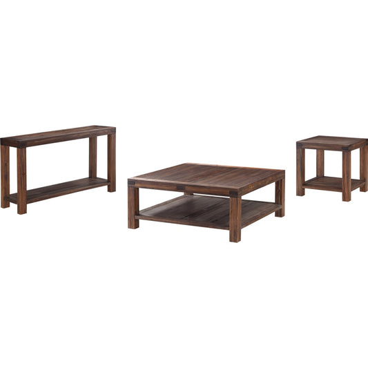 Modus Furniture - Meadow Solid Wood Console Table in Brick Brown - 3F4123 view 2