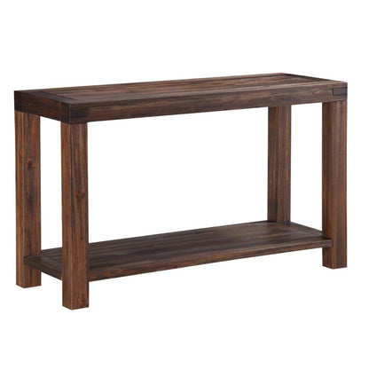 Modus Furniture - Meadow Solid Wood Console Table in Brick Brown - 3F4123 veiw 2