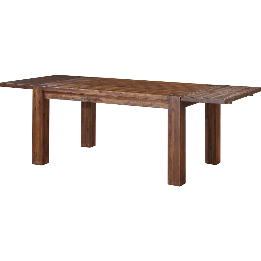 Modus Furniture - Meadow Solid Wood Extending Dining Table in Brick Brown - 3F4161 view 14