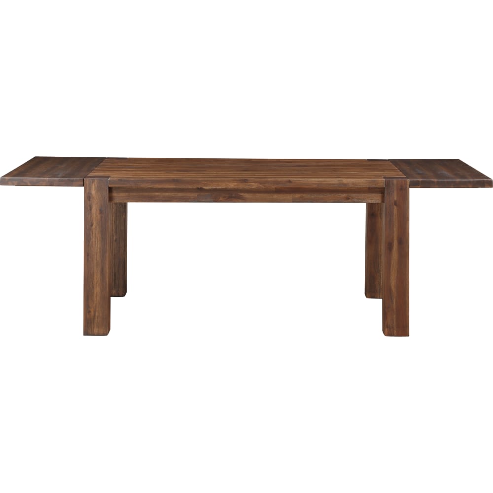 Modus Furniture - Meadow Solid Wood Extending Dining Table in Brick Brown - 3F4161 view 15