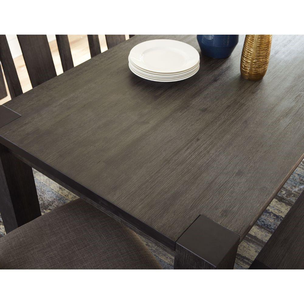 Modus Furniture - Meadow Solid Wood Rectangle Table in Graphite - 3FT361 veiw 3