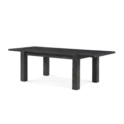 Modus Furniture - Meadow Solid Wood Rectangle Table in Graphite - 3FT361 veiw 7