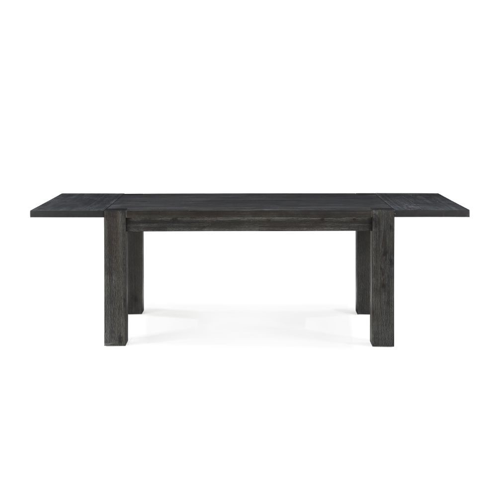 Modus Furniture - Meadow Solid Wood Rectangle Table in Graphite - 3FT361 veiw 8
